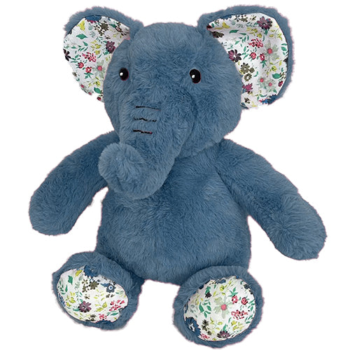 Hot Sale Cute Lovely Blue 2024 Mermaid Reversible Sequin Elephant Stuffed Animal Plus