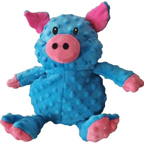 Blue pig dog toy best sale